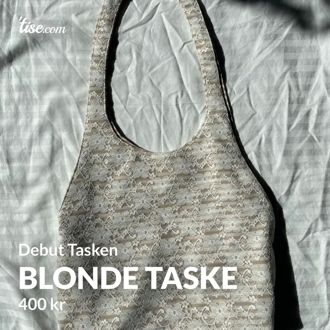 Blonde taske