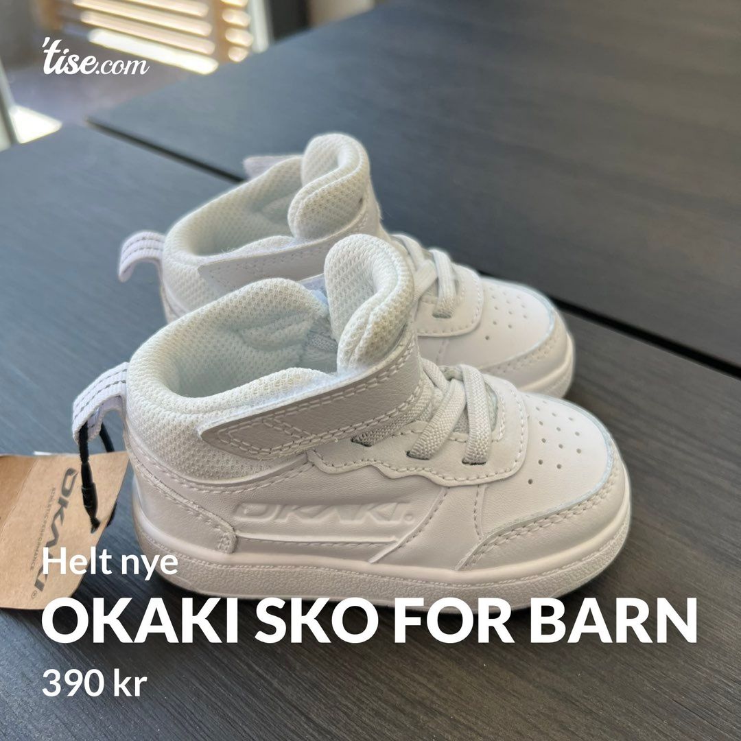 Okaki sko for barn