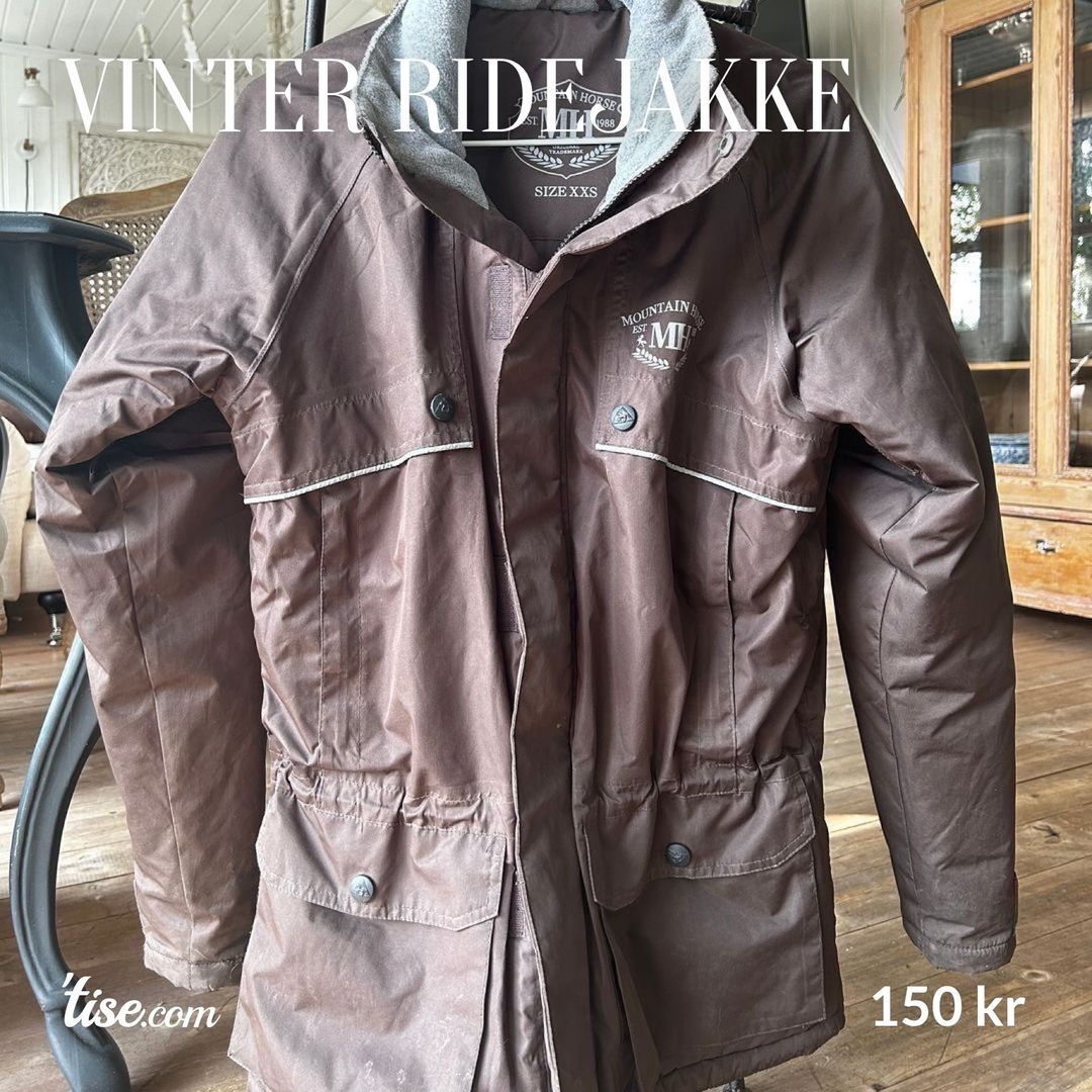 Vinter ridejakke