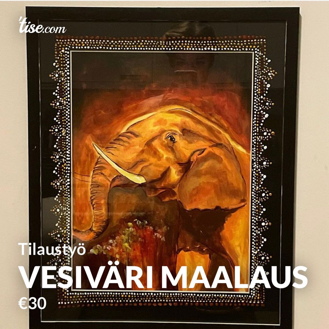 Vesiväri maalaus