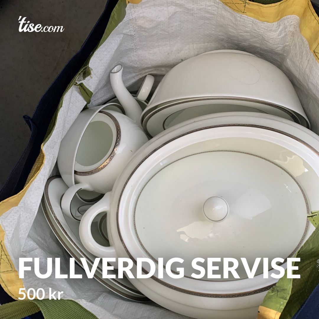 Fullverdig servise