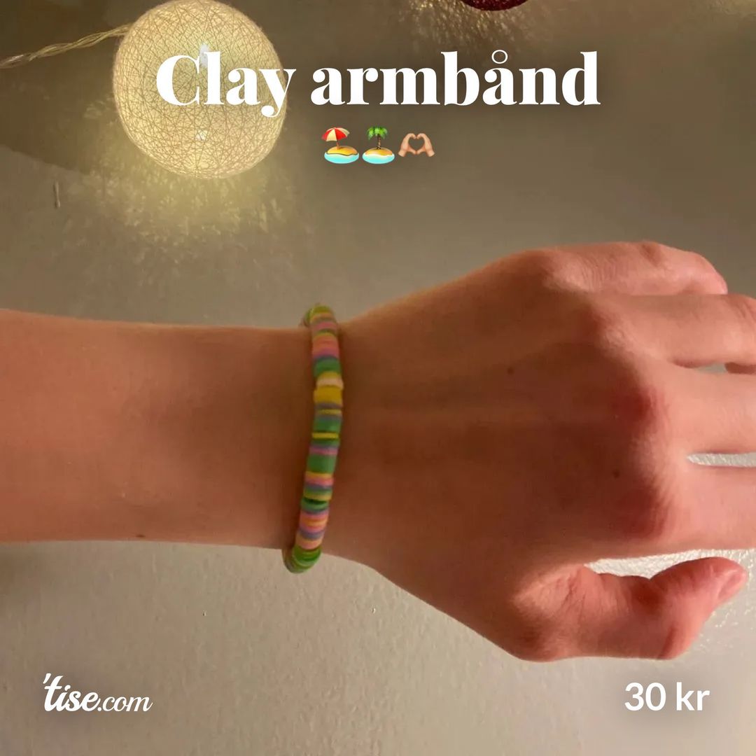 Clay armbånd