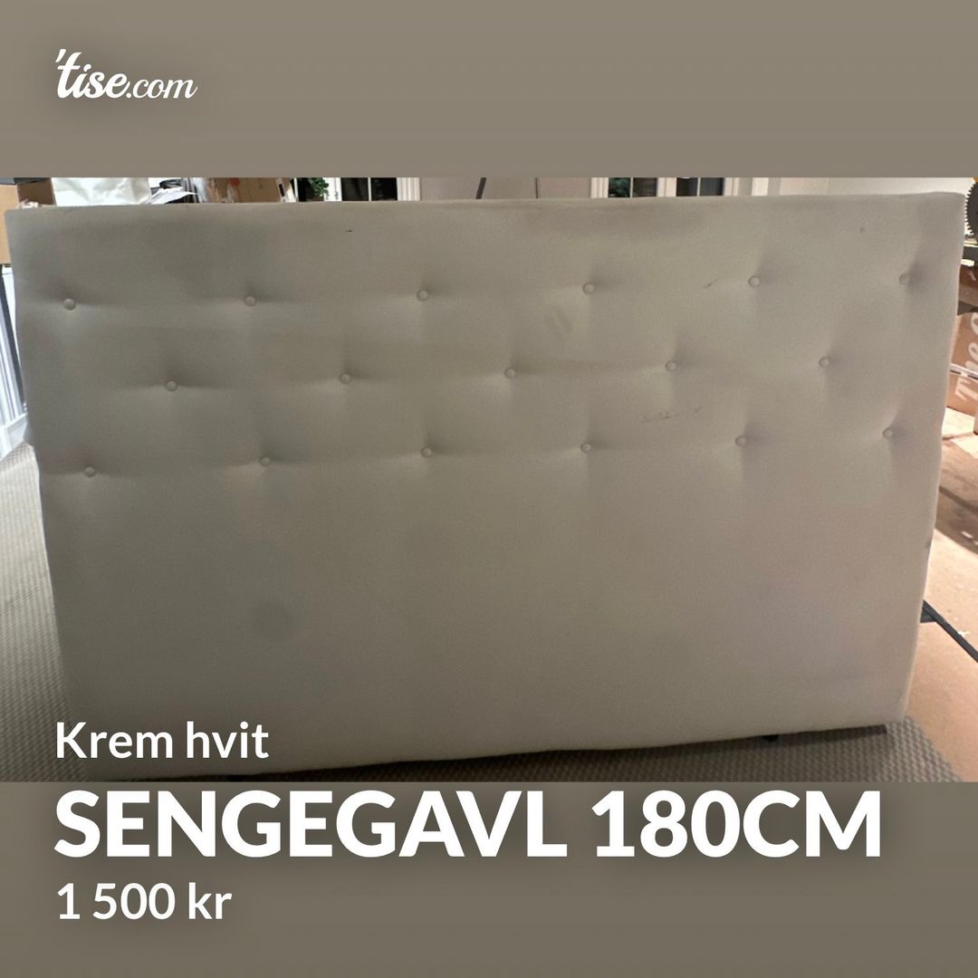 Sengegavl 180cm