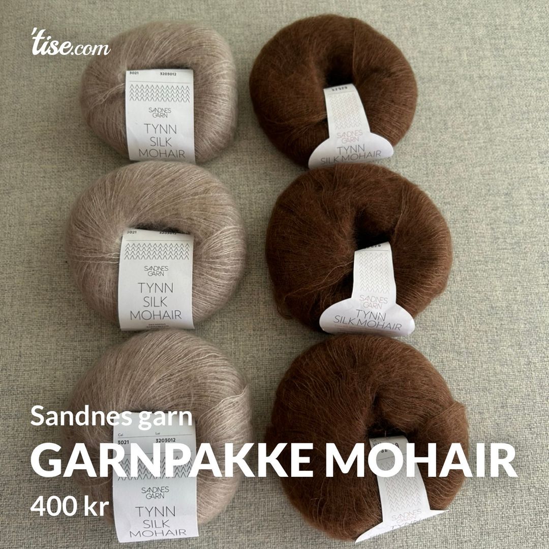 Garnpakke mohair