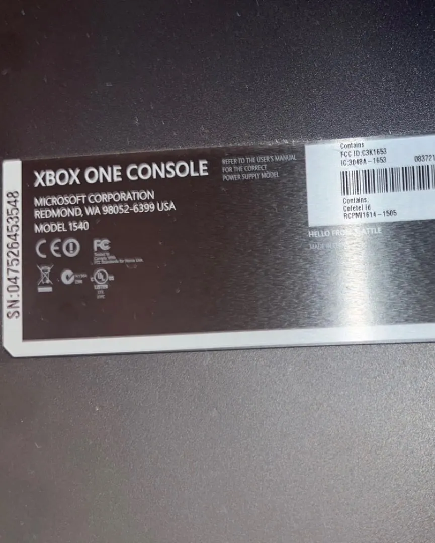 Xbox one control