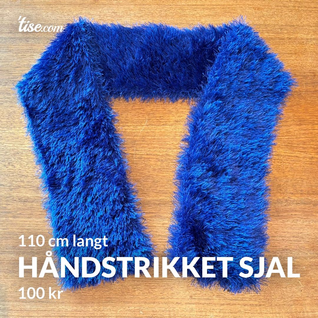 Håndstrikket sjal