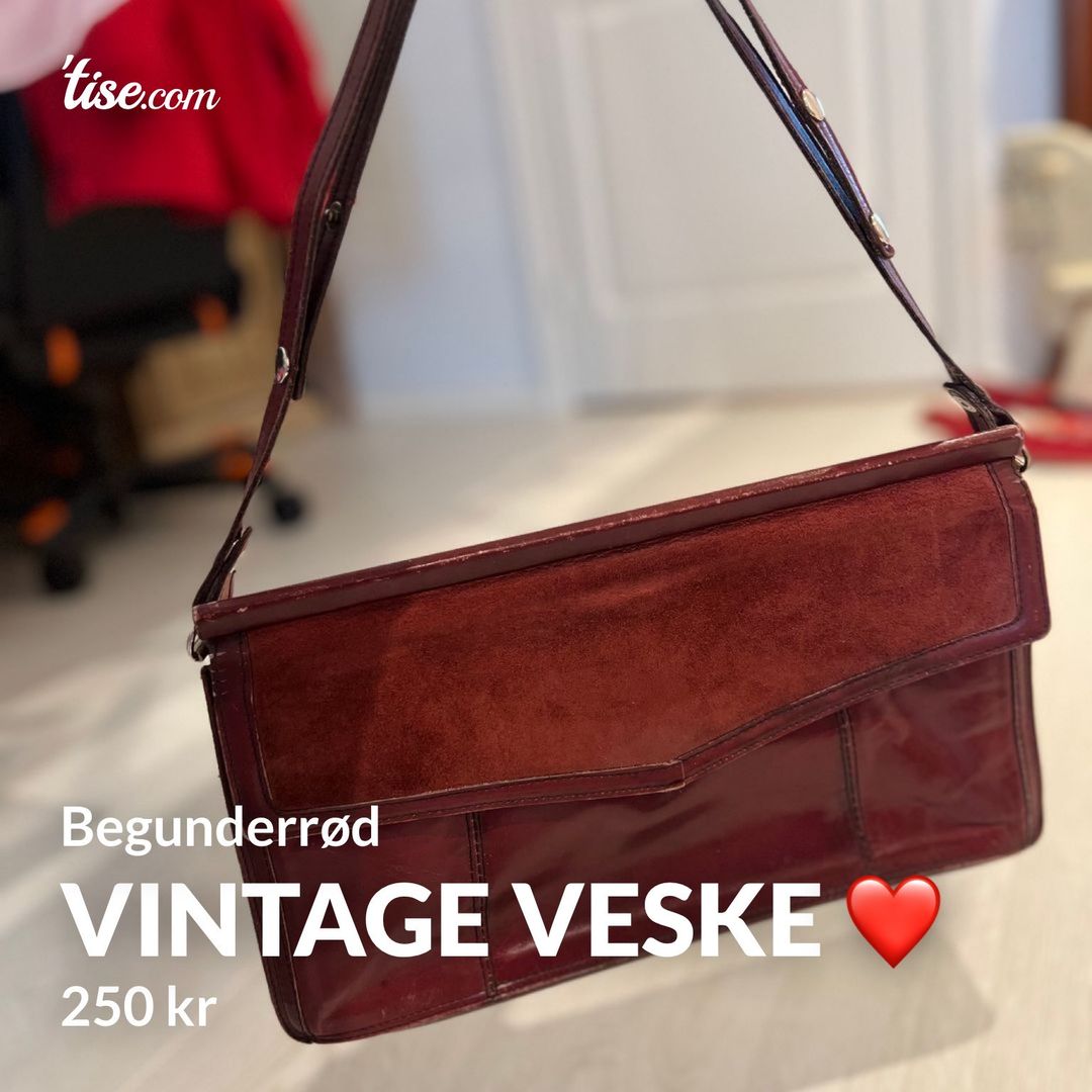 Vintage veske ❤️