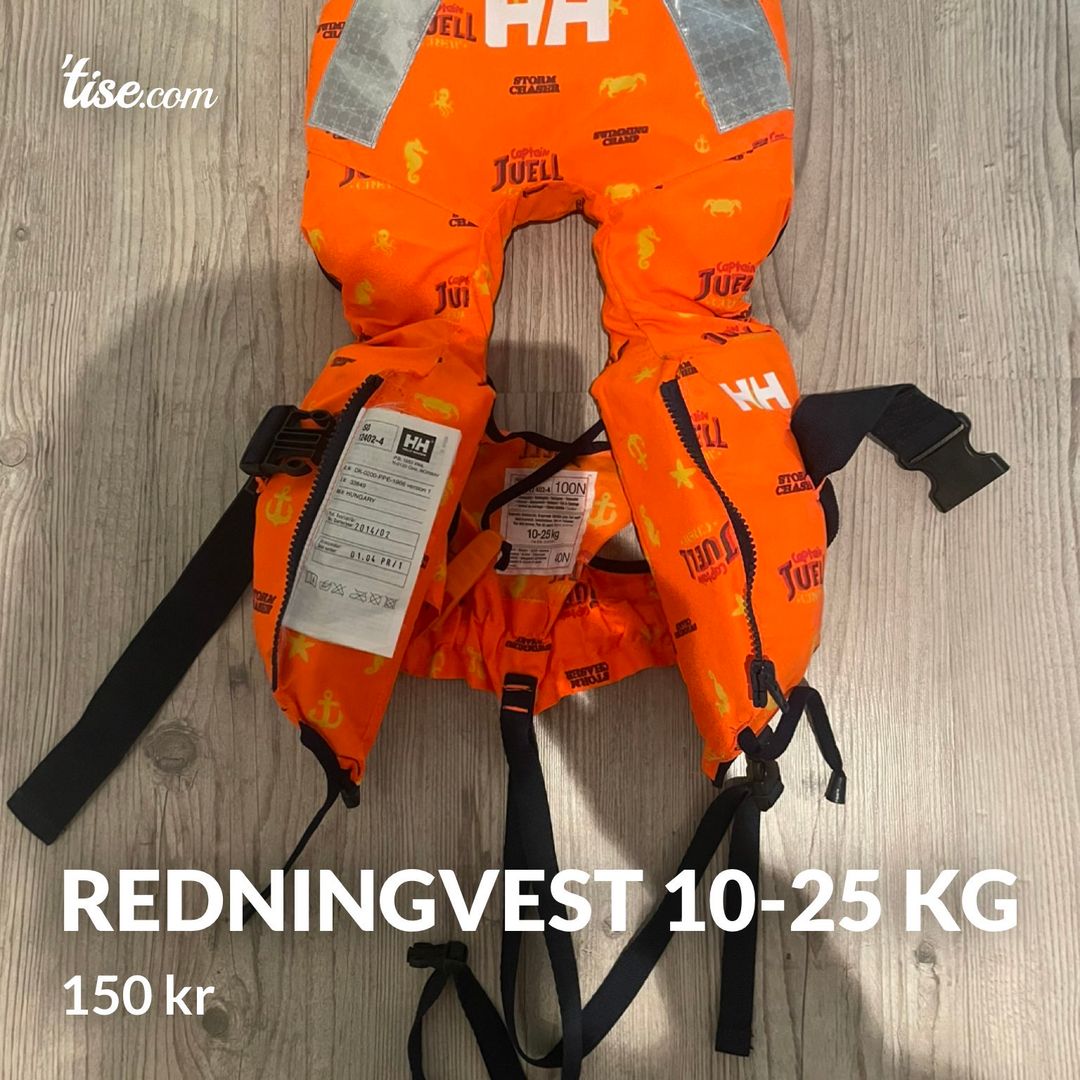 Redningvest 10-25 kg