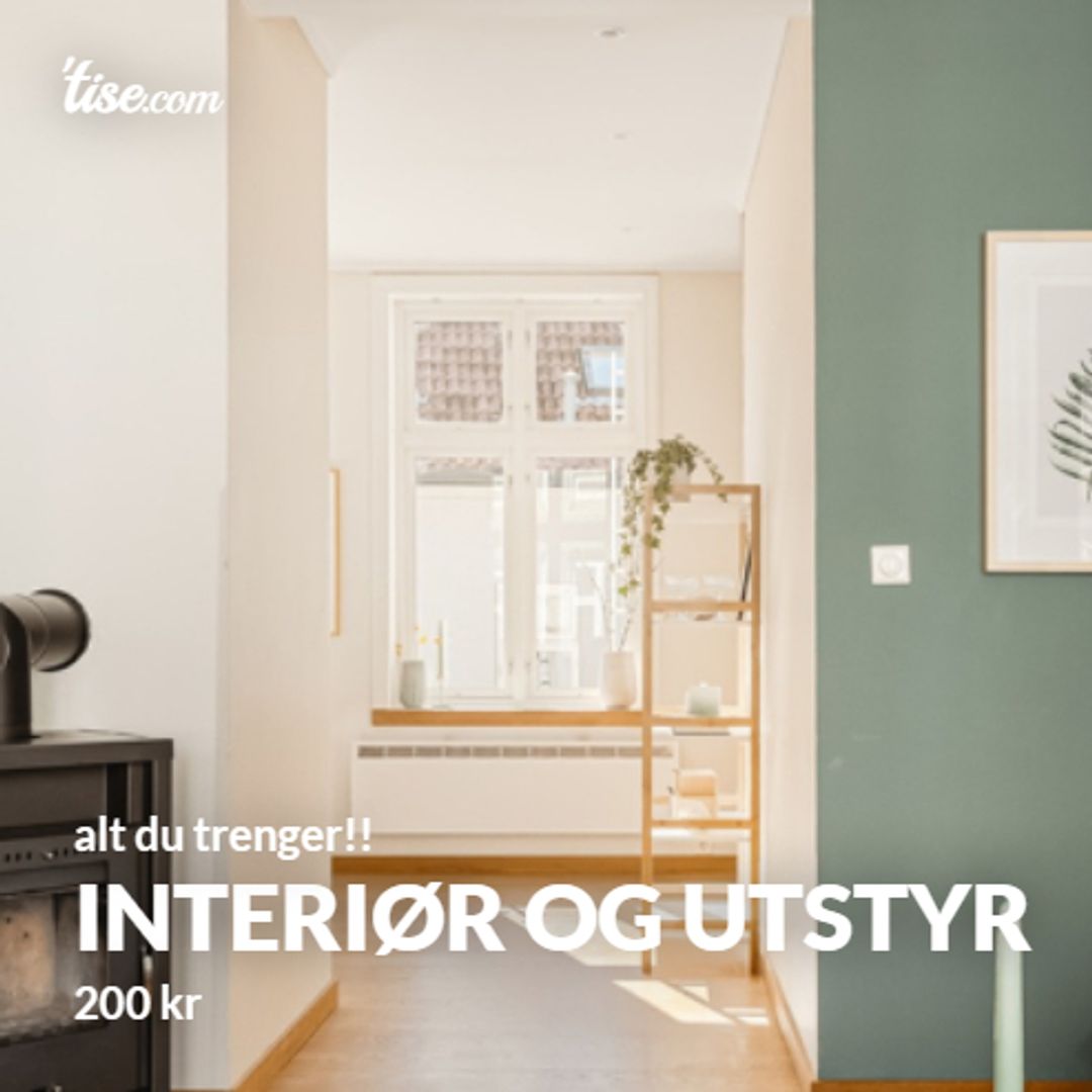 interiør og utstyr