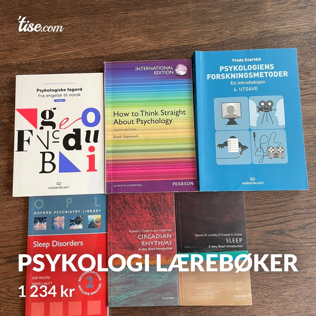 Psykologi lærebøker