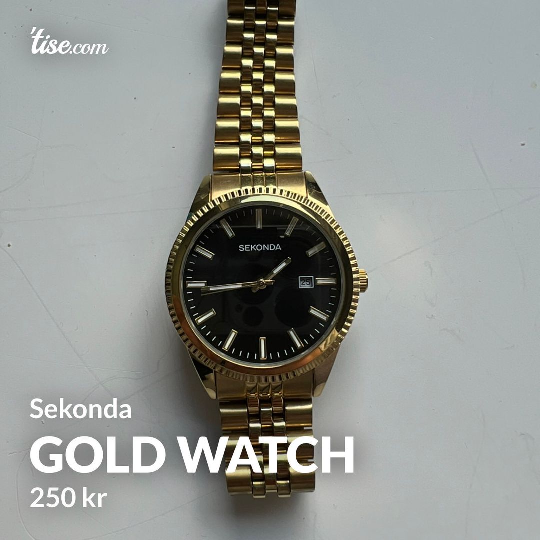 gold watch