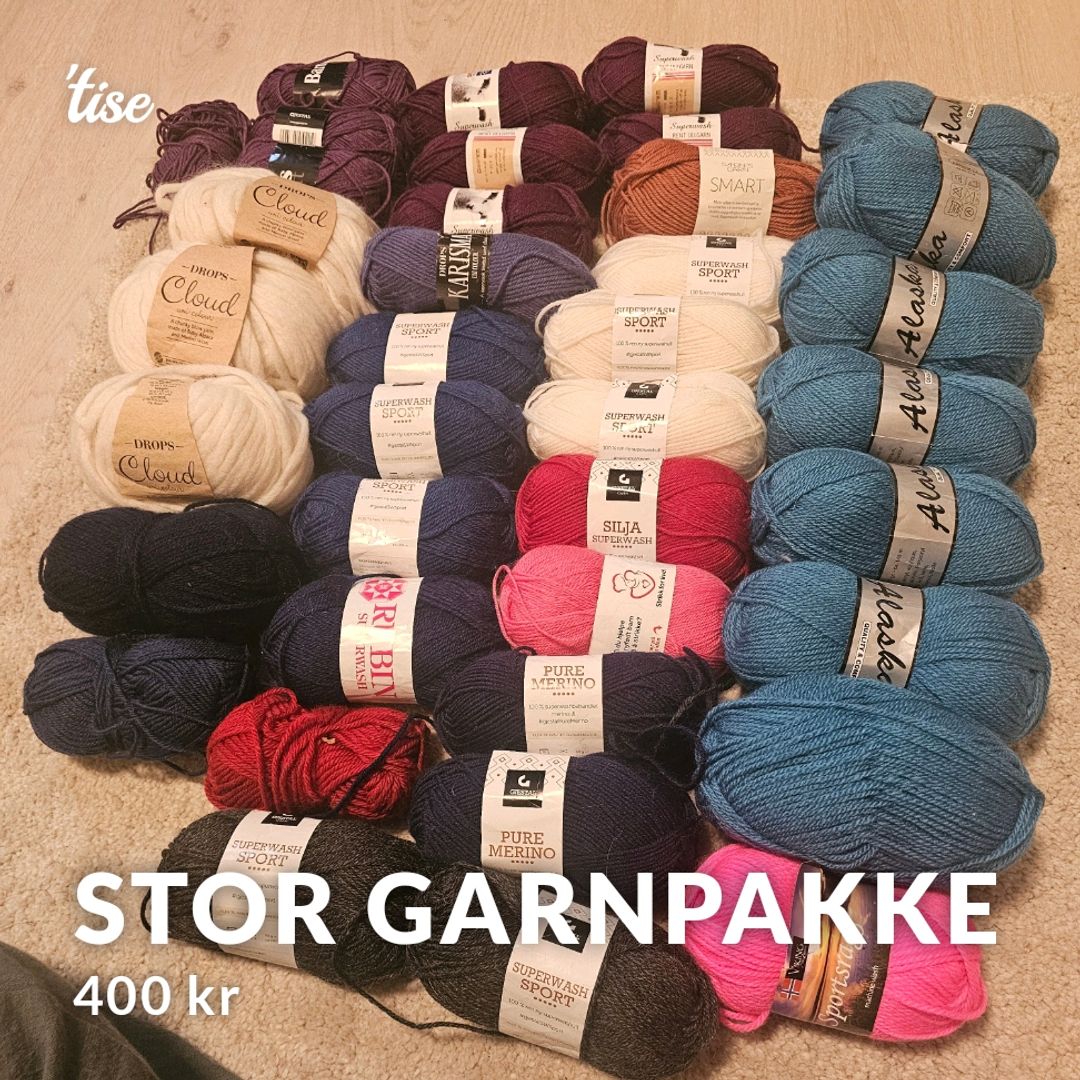 Stor Garnpakke