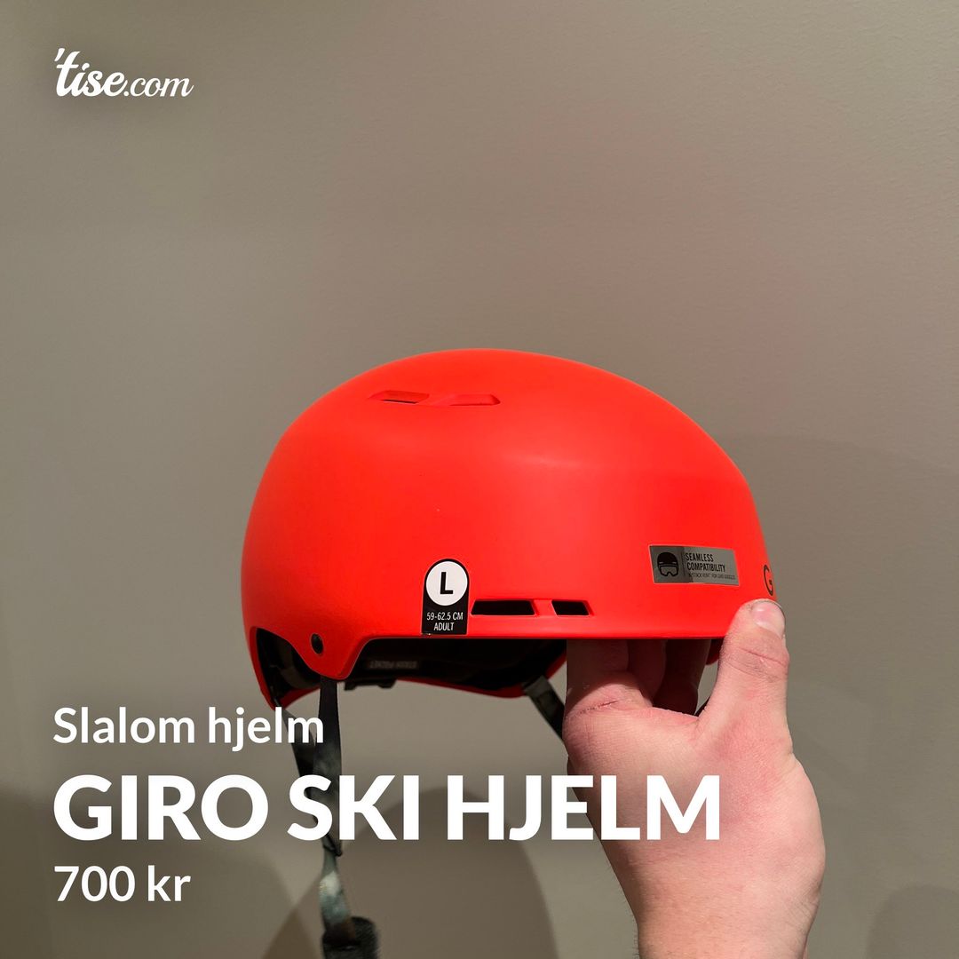 Giro ski hjelm