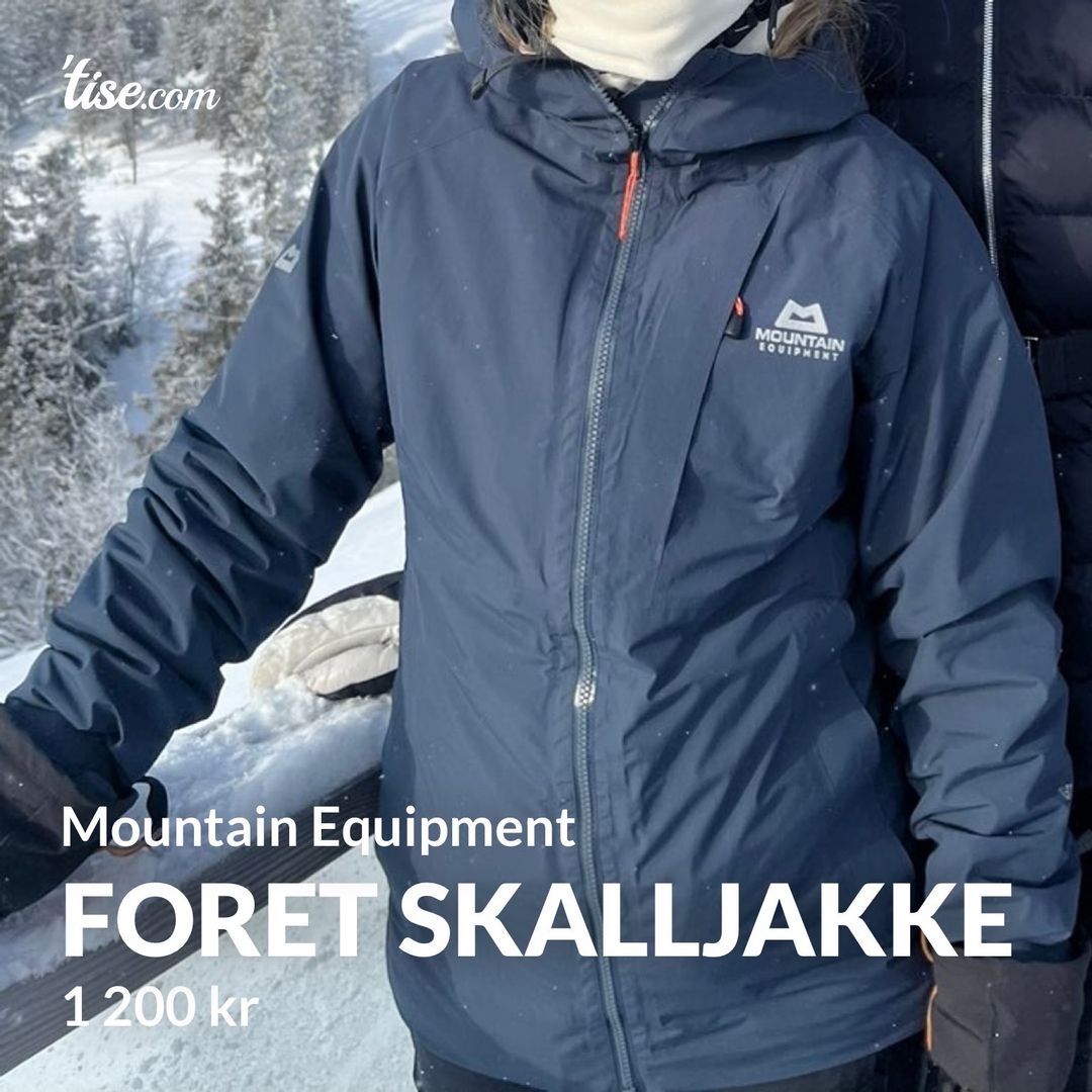 Foret skalljakke