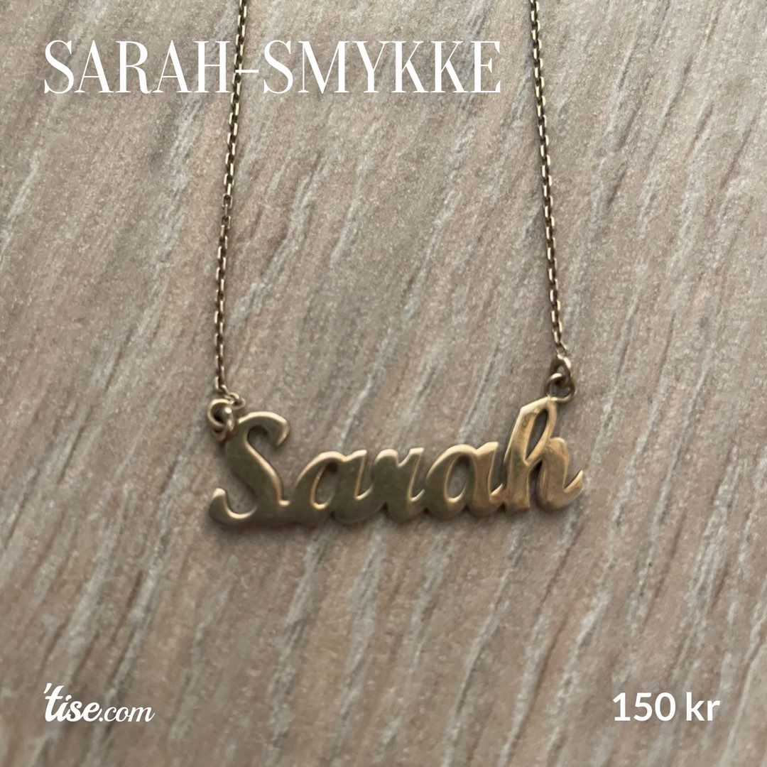 Sarah-smykke