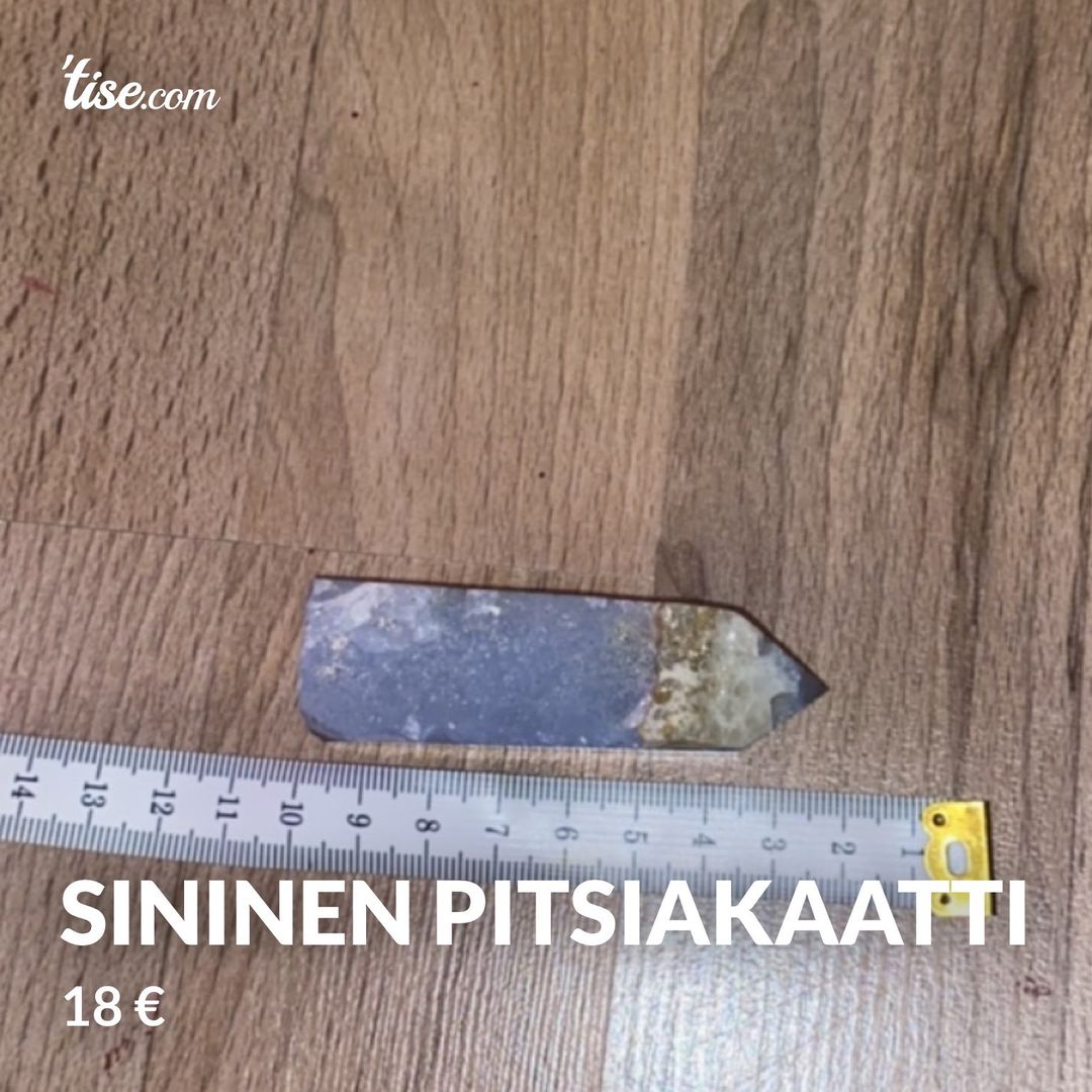 sininen pitsiakaatti