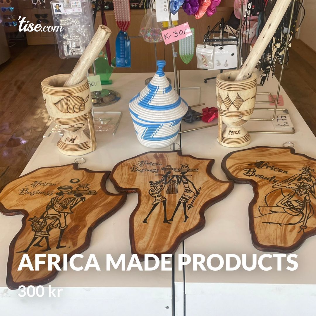 Africa made products