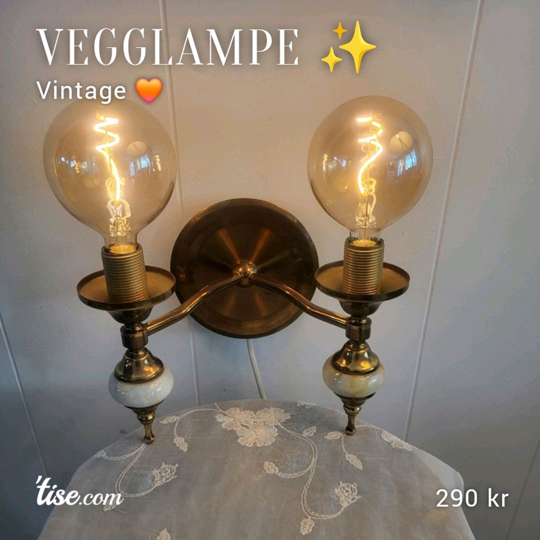Vegglampe ✨️