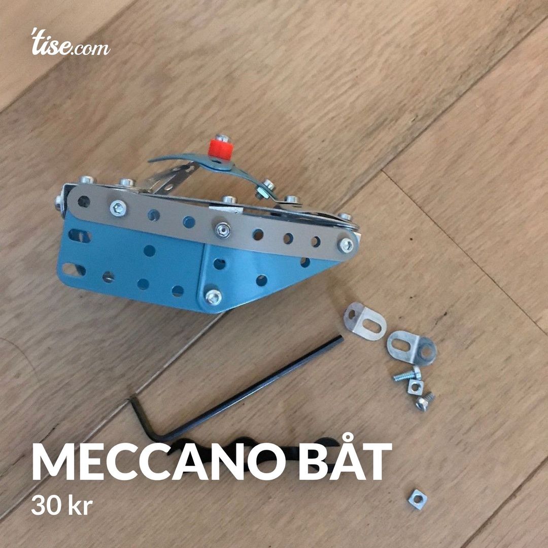 Meccano båt