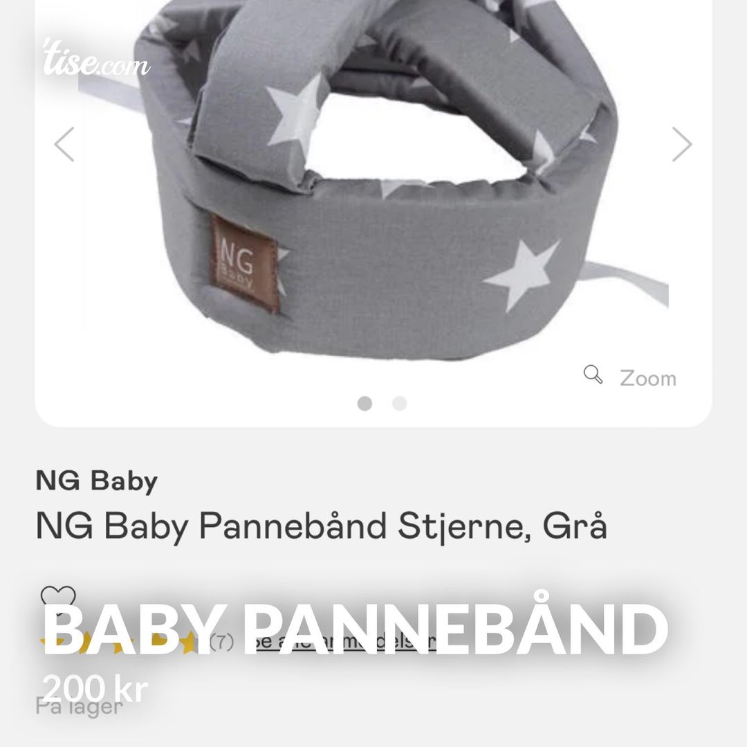 Baby pannebånd