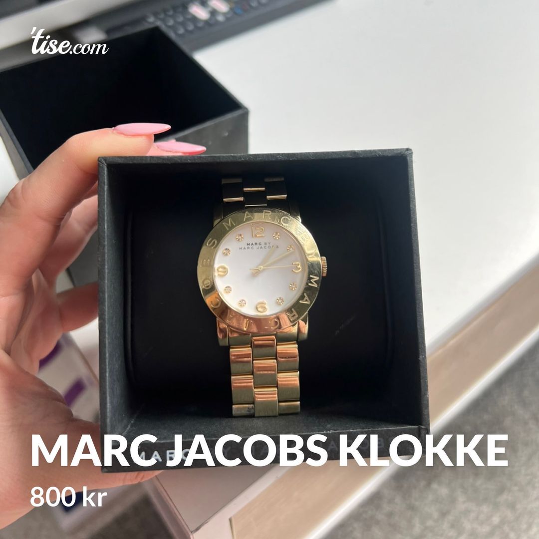 Marc jacobs klokke