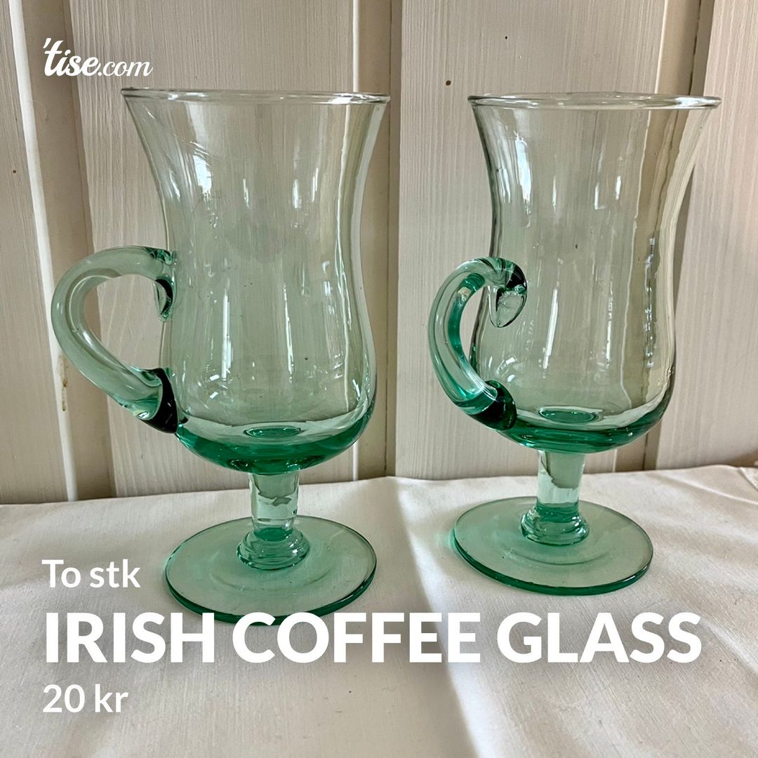 Irish coffee glass