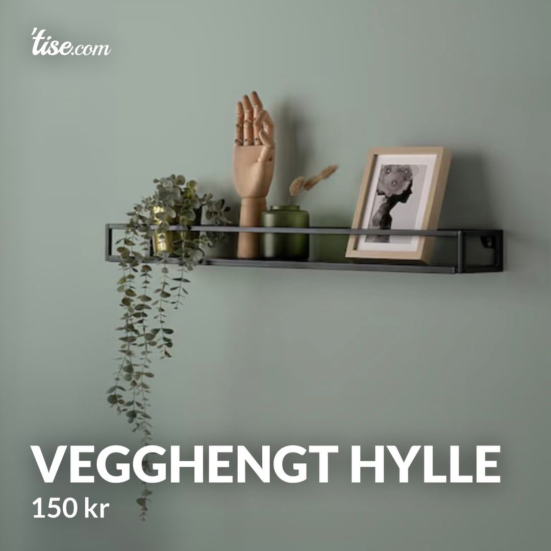 Vegghengt hylle