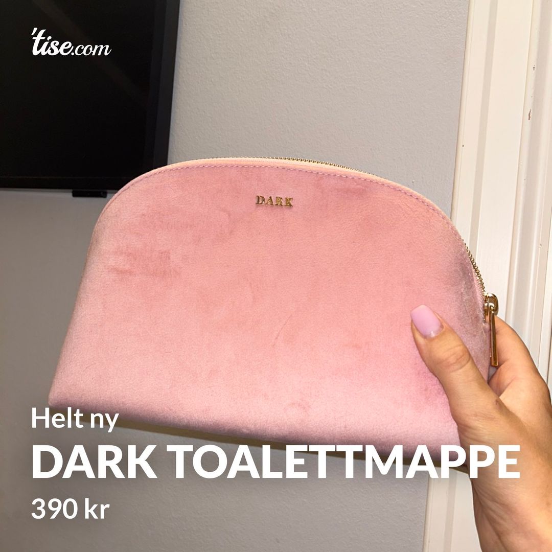 Dark toalettmappe