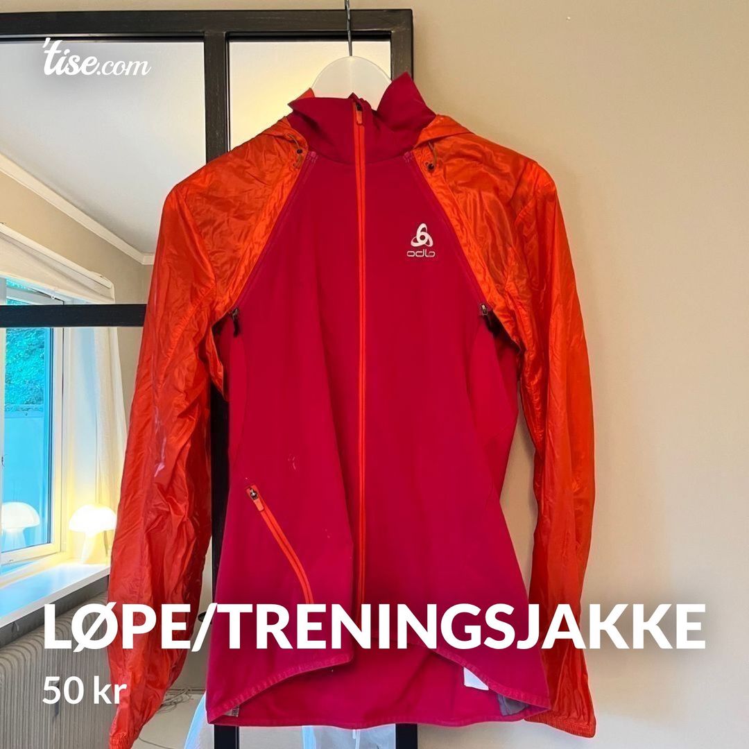 Løpe/treningsjakke