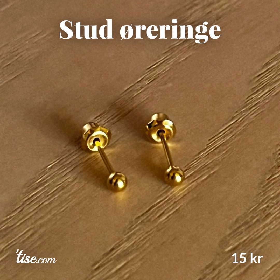 Stud øreringe