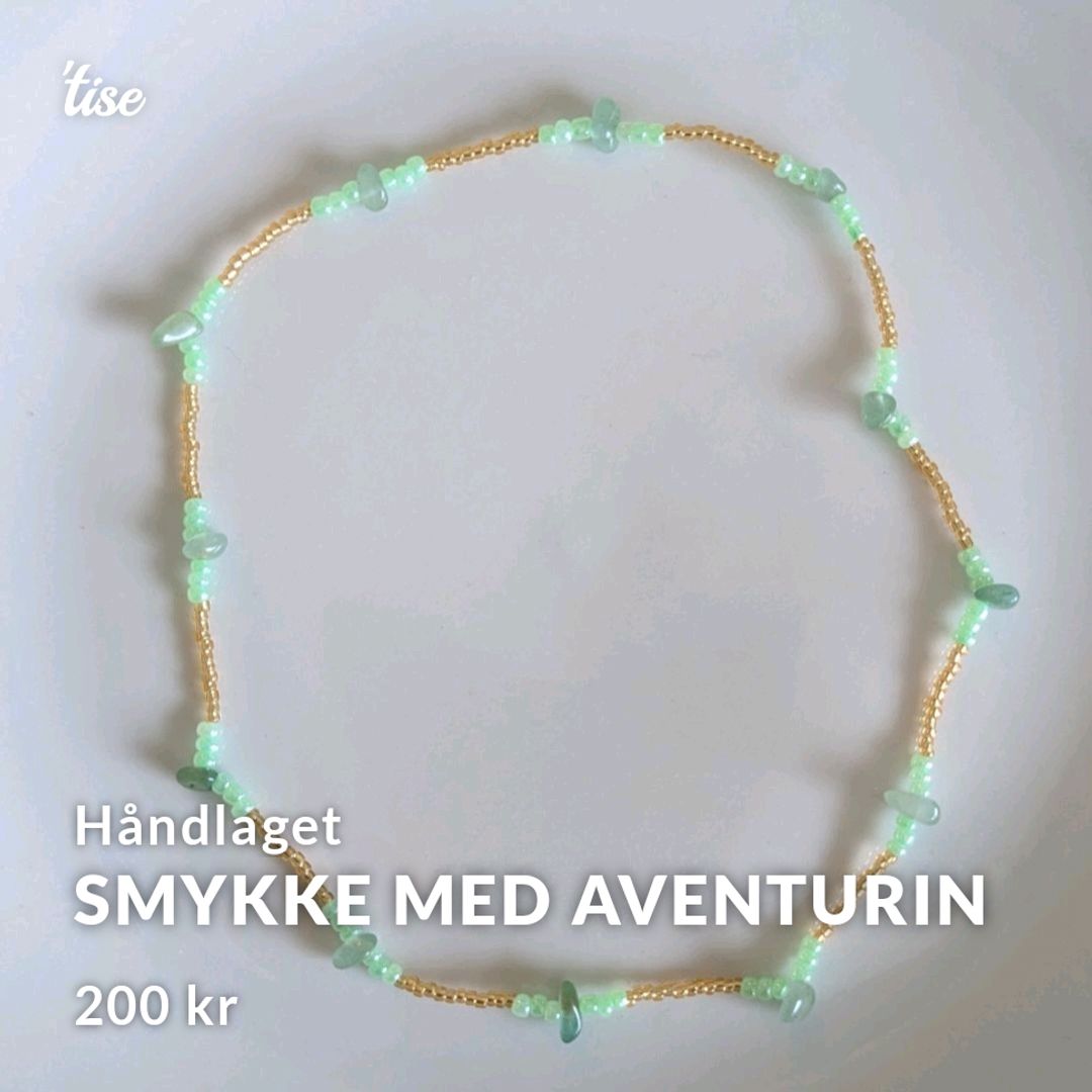 Smykke med aventurin