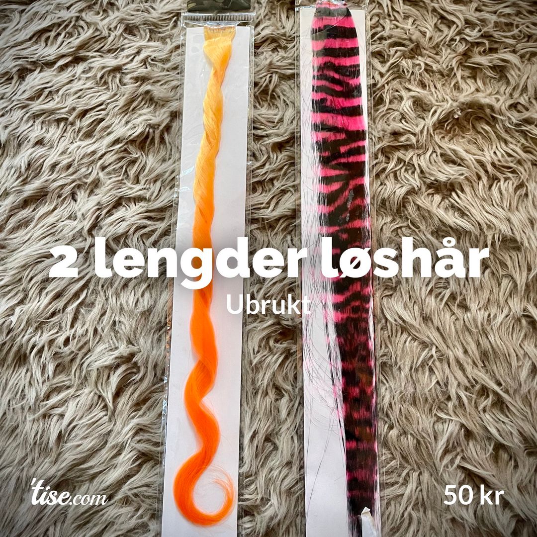 2 lengder løshår