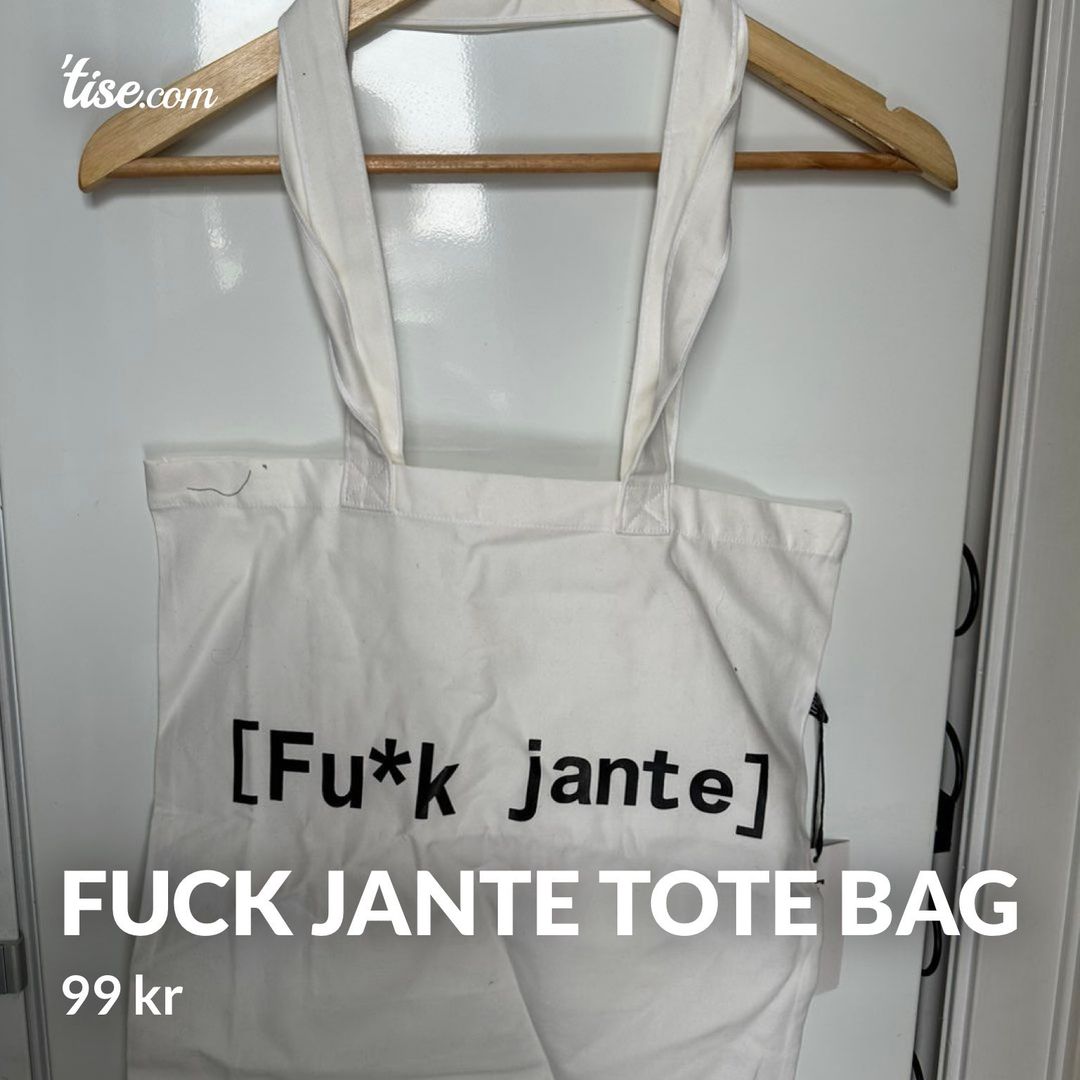 Fuck Jante Tote Bag