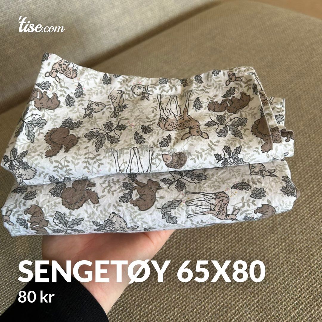 Sengetøy 65x80