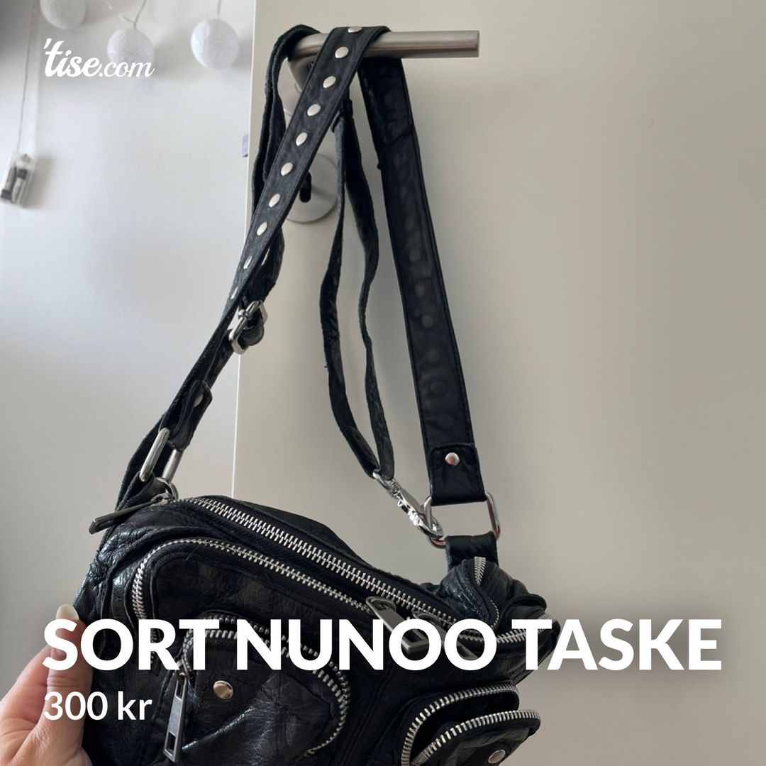 Sort nunoo taske