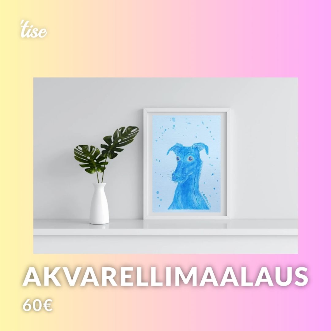 Akvarellimaalaus