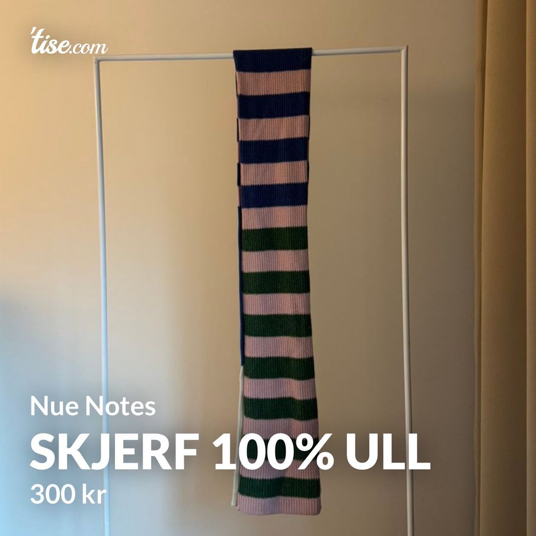 Skjerf 100% ull