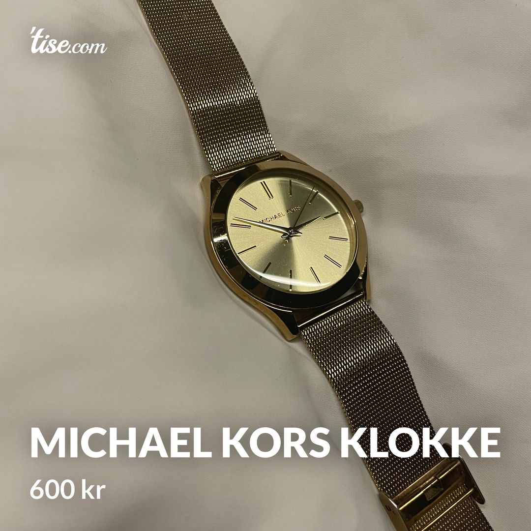 Michael Kors klokke