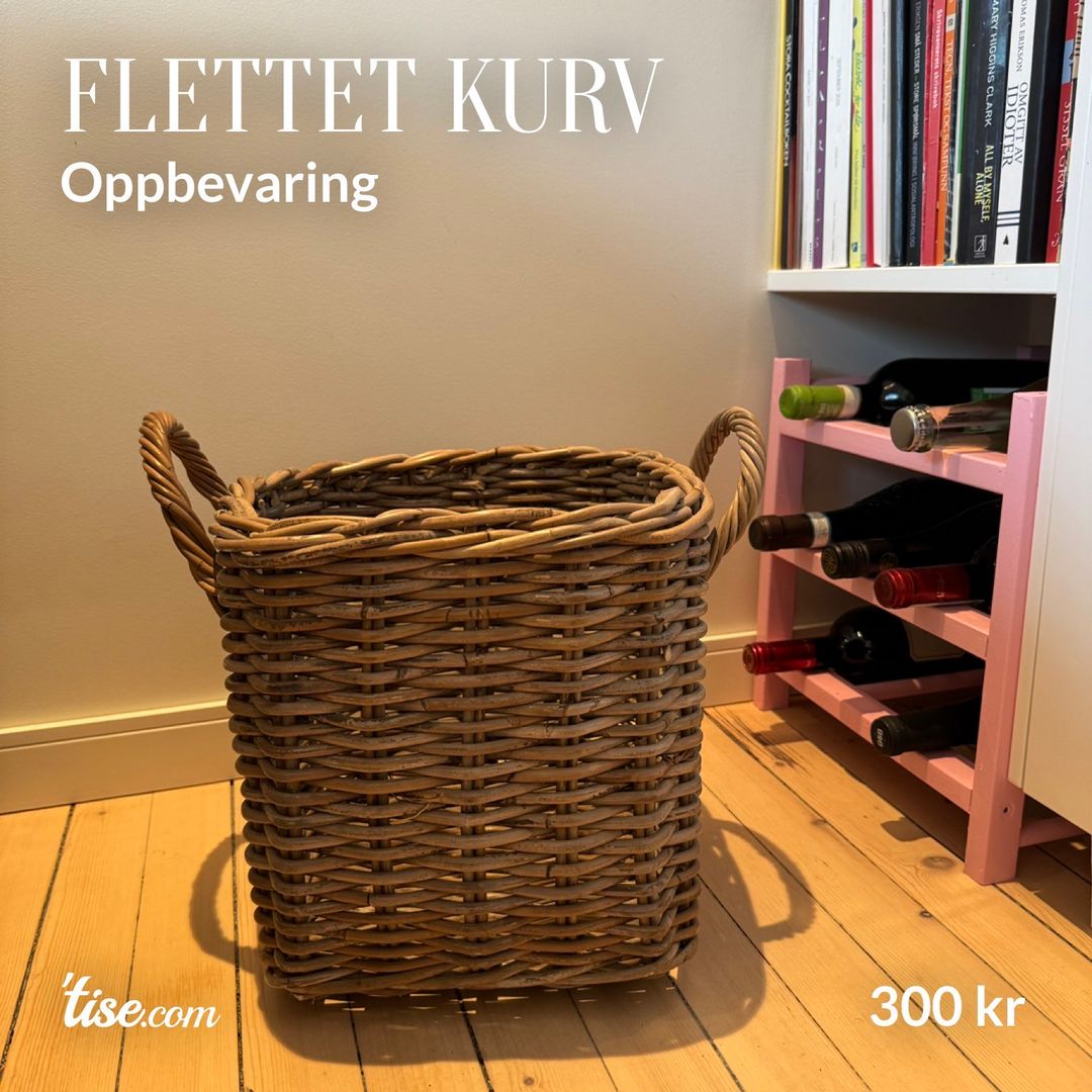 Flettet kurv