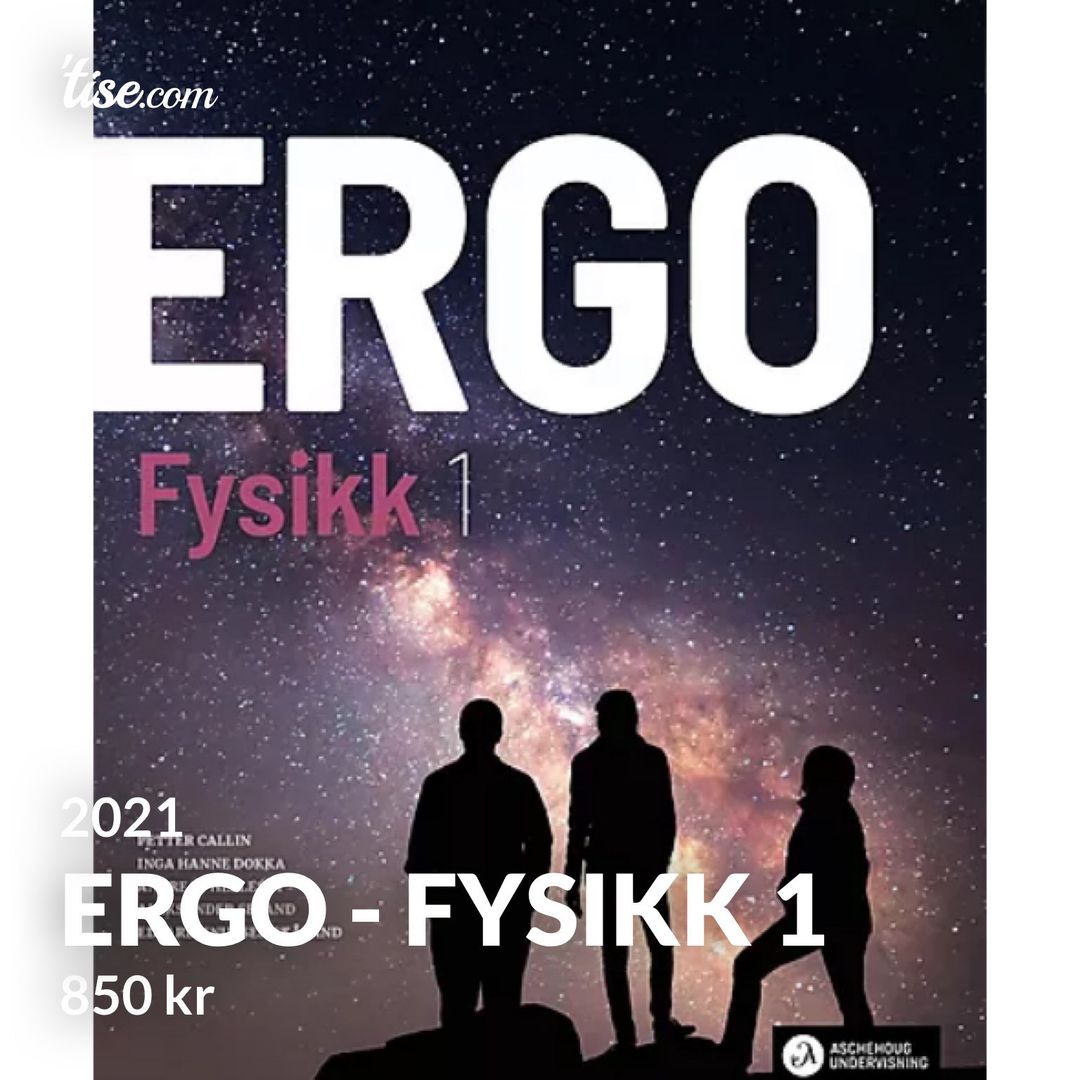 Ergo - Fysikk 1