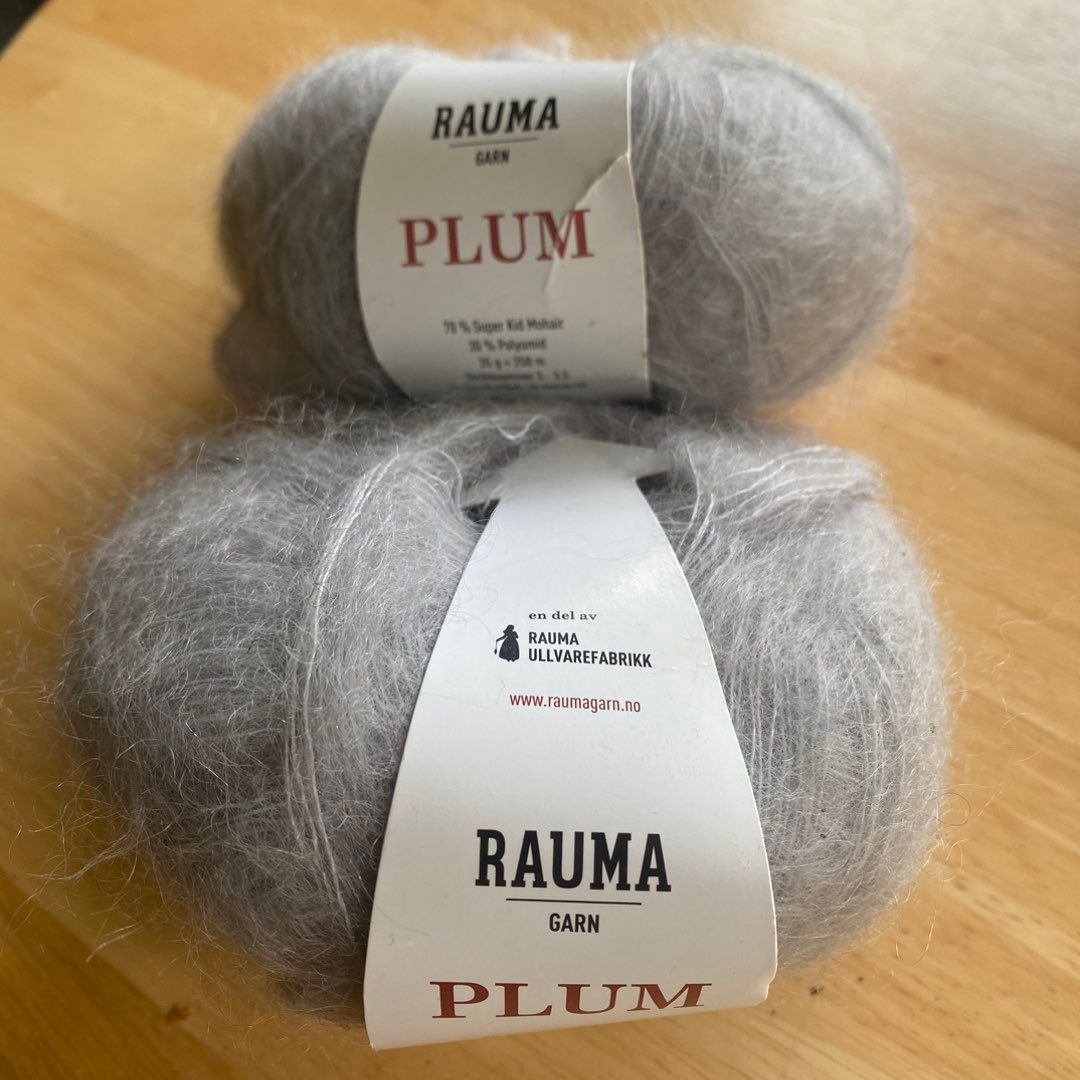 Rauma Plum garn