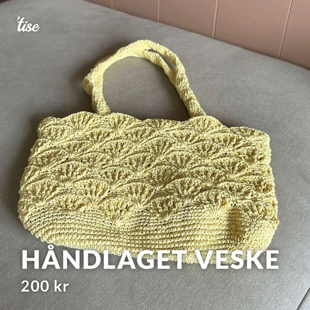 Håndlaget veske