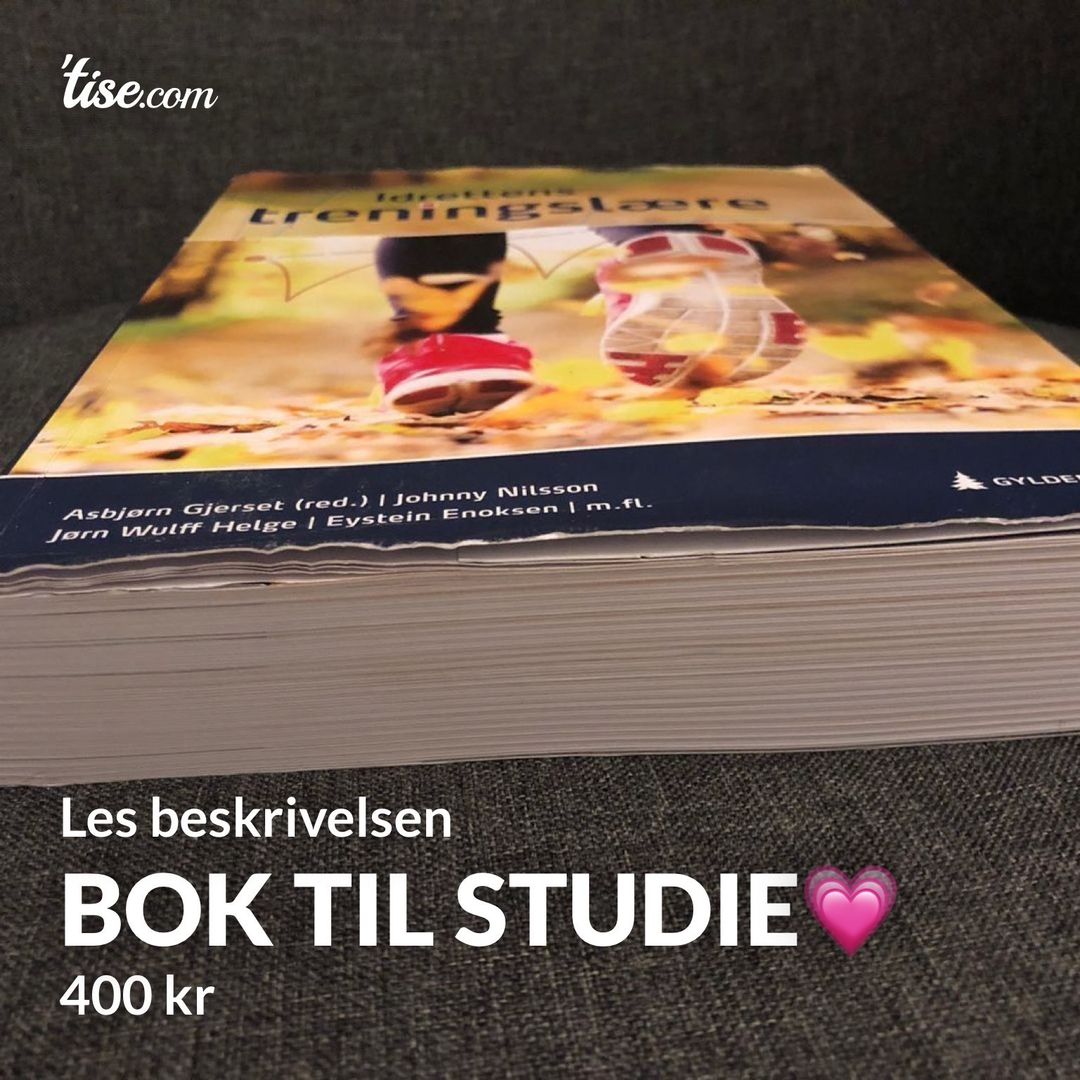 Bok til studie💗