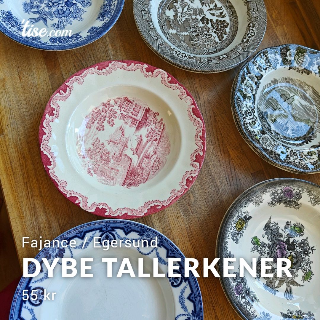 Dybe Tallerkener