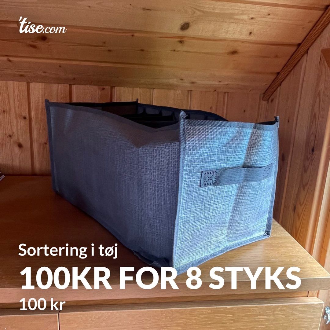 100kr for 8 styks