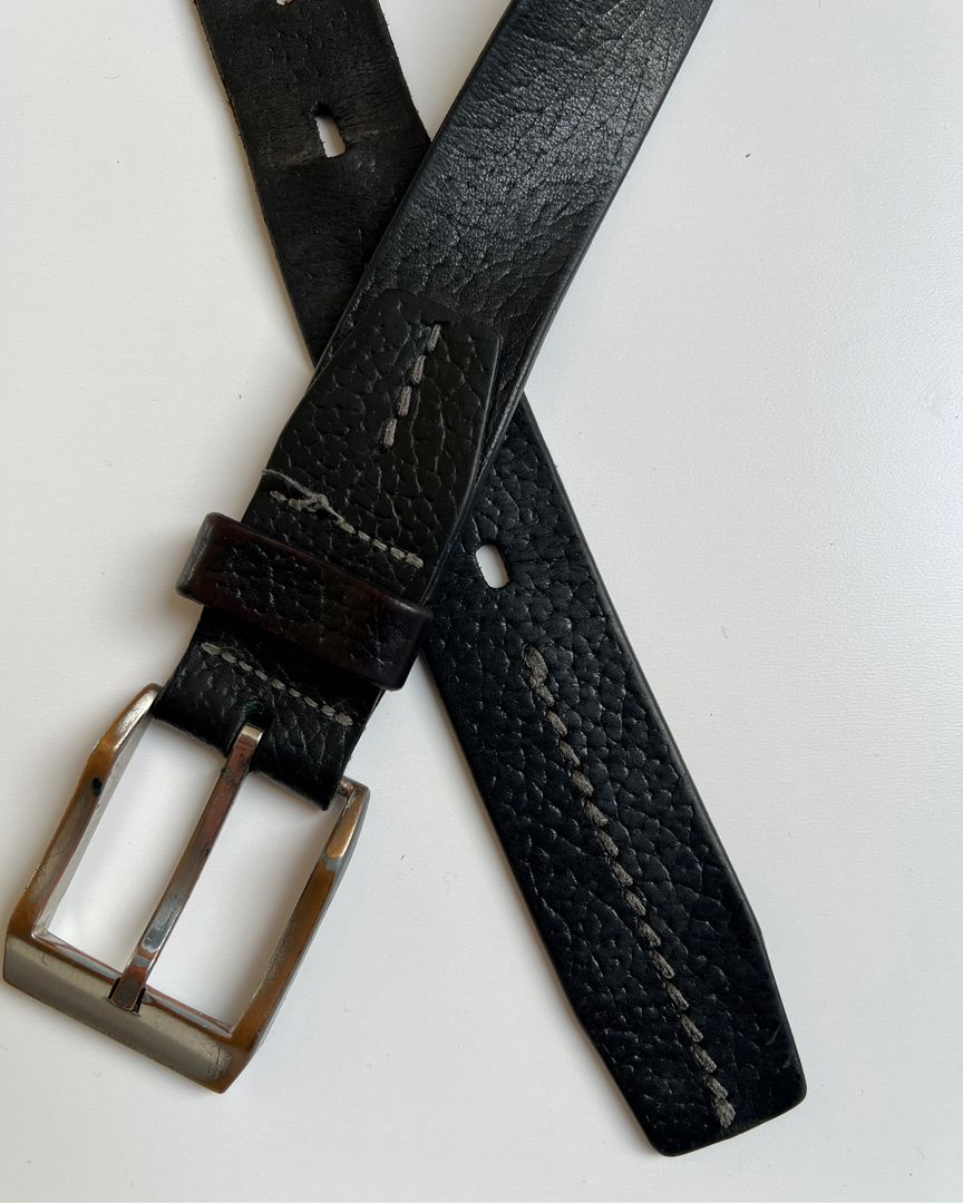 Vintage leather belt