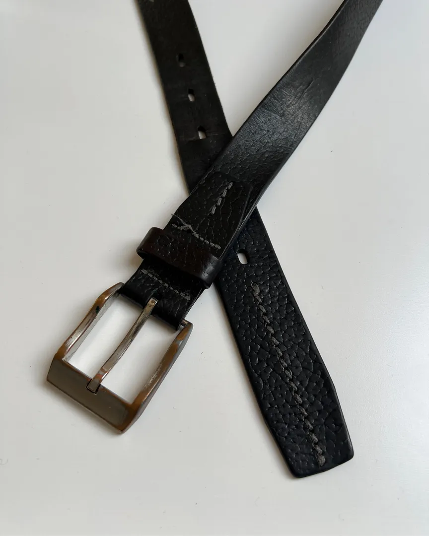 Vintage leather belt