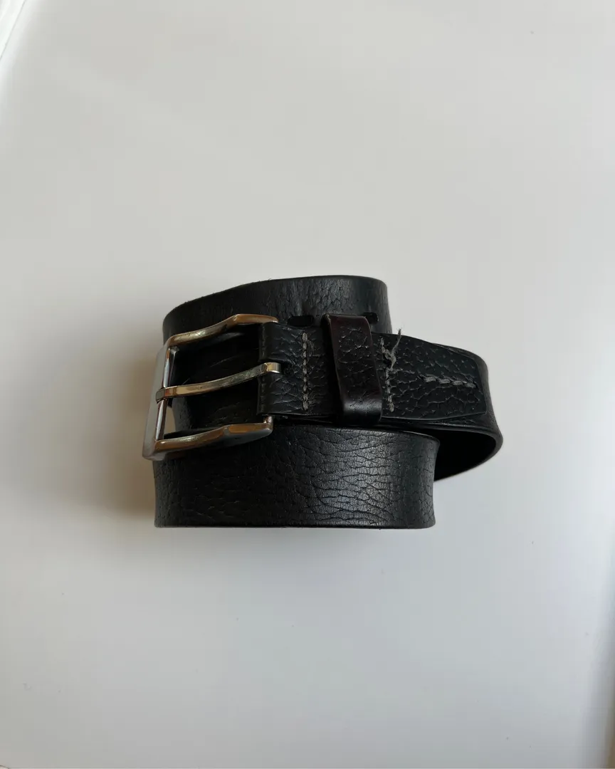 Vintage leather belt