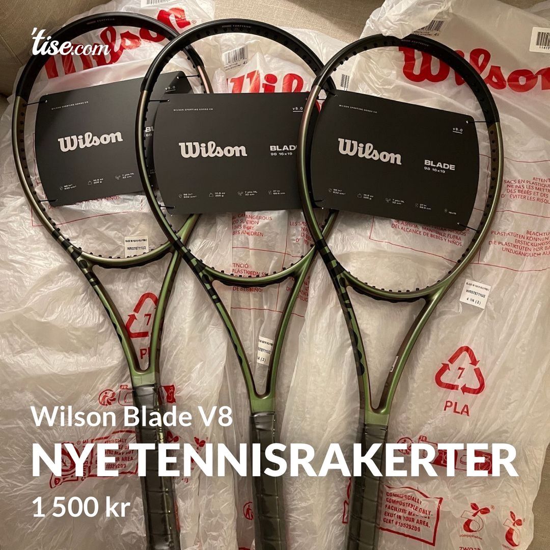 Nye Tennisrakerter