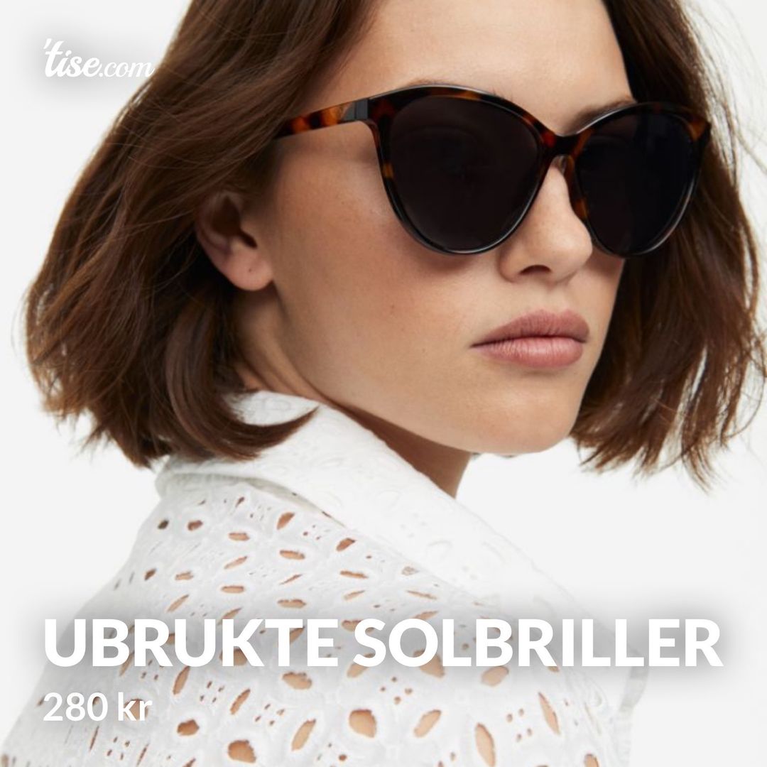 Ubrukte solbriller